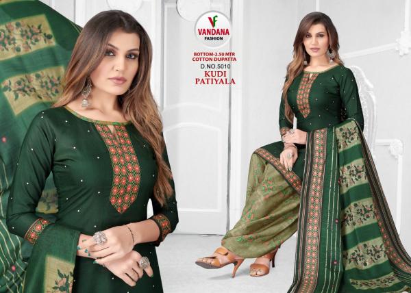 Vandana Kudi Patiyala Vol-5 Cotton Designer Exclusive Dress Material